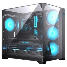 CAJA ATX HIDITEC GAMING SKY BLACK USB 3.1 TYPE-C