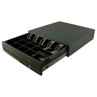 CAJON PORTAMONEDAS POSIFLEX CR-4100N 425x450x100mm CONEXION RJ11-28DI CAJON PORTAMONEDAS POSIFLEX CR-4100N 425x450x100mm CONEXION RJ11