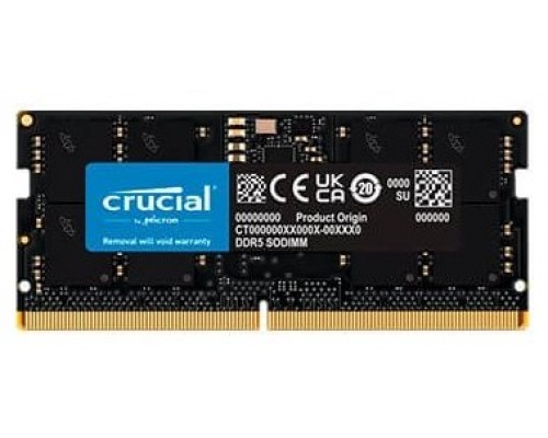 DDR5 SODIMM CRUCIAL 16GB 4800