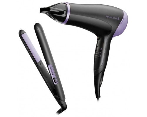 SET SECADOR PLANCHA DEL PELO REMINGTON STYLE ESSENTIALS IONICO Y CERAMICO