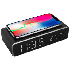 RELOJ DESPERTADOR GEMBIRD CON FUNCION DE CARGA INALMBRICA-DI2 RELOJ DESPERTADOR GEMBIRD CON FUNCION DE CARGA INALMBRICA