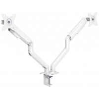 SOPORTE MESA TOOQ 2 PANTALLAS 17"-32" BLANCO