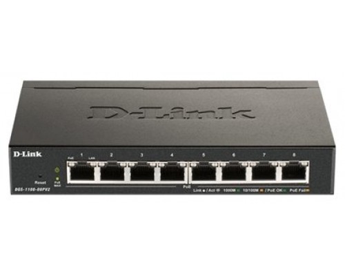 SWITCH DLINK DGS-1100-08PV2 E