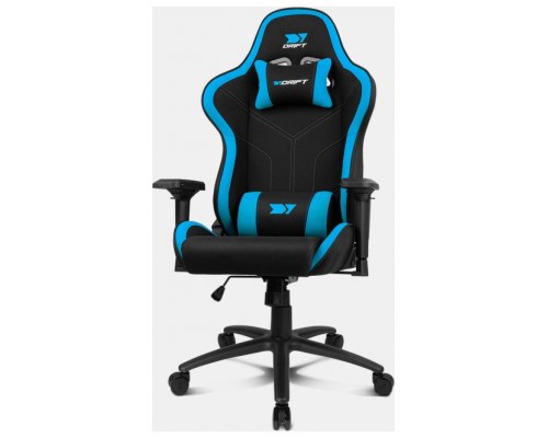 SILLA GAMING DRIFT DR110BL TEJIDO NEGRO AZUL