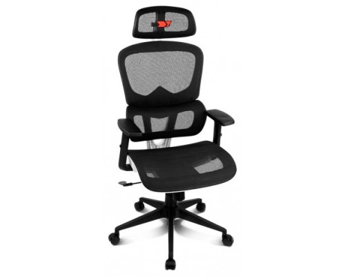 SILLA GAMING DRIFT DRAIR 200  TEJIDO NEGRO / BLANCO MALLA
