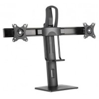 SOPORTE DE MESA PRO AISENS CONTRAPESO GIRA E INCLI 2 MONITORES 17"-27" 6KG NEGRO