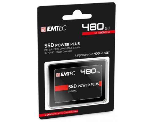 SSD EMTEC 480GB 3D NAND PHISON