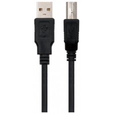 CABLE USB 2.0 A A B M/M, AWG28, DE 1,0 METRO.