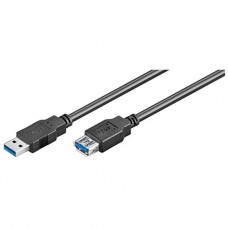 CABLE ALARGADOR USB 3.2 EWENT USB-A MACHO USB-A HEMBRA 1m NEGRO-DI1 CABLE ALARGADOR USB 3.2 EWENT USB-A MACHO USB-A HEMBRA 1m NEGRO