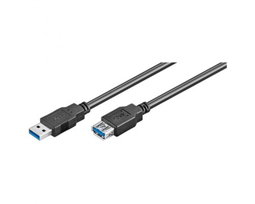 CABLE ALARGADOR USB 3.2 EWENT USB-A MACHO USB-A HEMBRA 1m NEGRO-DI1 CABLE ALARGADOR USB 3.2 EWENT USB-A MACHO USB-A HEMBRA 1m NEGRO