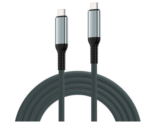 EWENT CABLE USB 4 GEN 3 TIPO C MACHO A MACHO, FABRIC, 1M