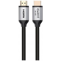 CABLE EWENT HDMI 2.0 PREMIUM HIGH SPEED CON ETHERNET NEGRO M/M 1,8M 4K 60HZ