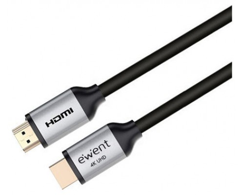 CABLE EWENT HDMI 2.0 PREMIUM HIGH SPEED CON ETHERNET NEGRO M/M 5M 4K 60HZ