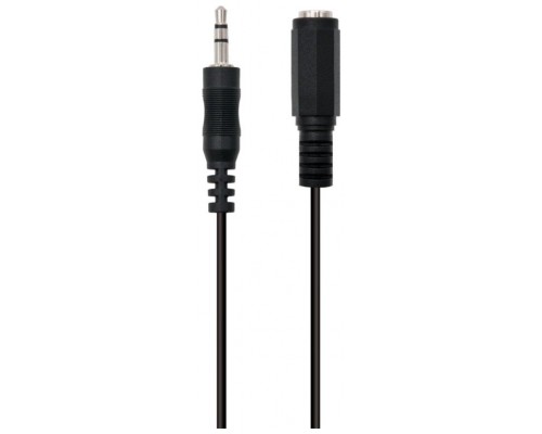 CABLE AUDIO ESTEREO EWENT JACK 3,5mm MACHO A 3,5mm HEMBRA 3m