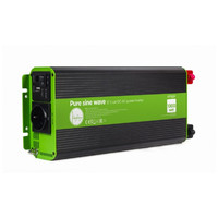 INVERSOR CORRIENTE DC-AC GEMBIRD COCHE DE ONDA SINUSOIDAL PURA DE 12 V 1000 W