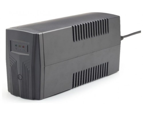 UPS GEMBIRD BASIC 650 DE 650 VA TOMAS DE SALIDA SHUKO NEGRO