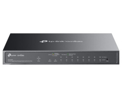 SWITCH TP-LINK OMADA 10 PUERTOS GIGABIT 8 PUERTOS POE+