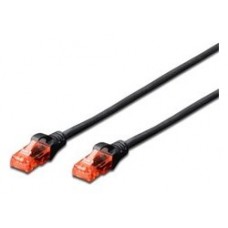 CABLE DE RED EWENT CAT 6 U/UTP DE 3,0 METROS EN COLOR NEGRO