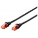 CABLE RED EWENT CAT6 U/UTP 5M NEGRO