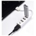 HUB EWENT USB 2.0 HIGH SPEED USB-A 4 PUERTOS BLANCO