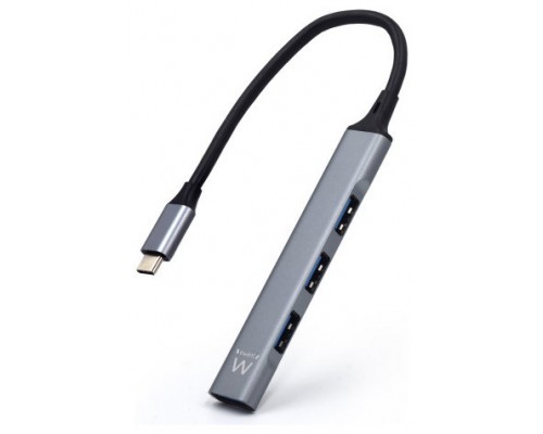 HUB EWENT USB3.2 GEN 1 USB-C 1 PUERTO USB 3.2 GEN1 + 3 PUERTOS USB 2.0