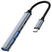 HUB EWENT USB 3.2 GEN TIPO-C GRIS