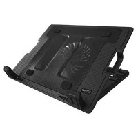 BASE EWENT PORTATIL+1 SILENT SPEED UP TO 17"- 2 PUERTOS USB