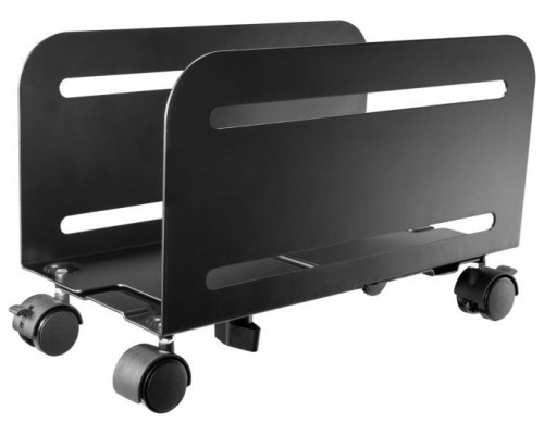 SOPORTE ORDENADOR EWENT CAJON AJUSTABLE CON RUEDAS METAL