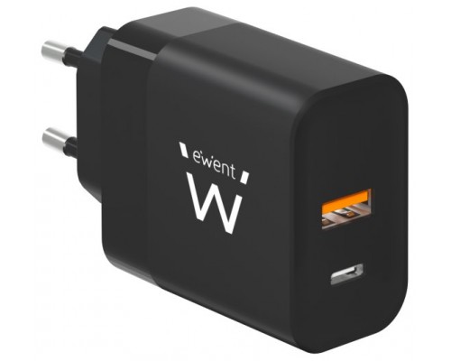 CARGADOR MOVIL EWENT RAPIDO USB-C/A 45W