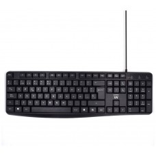 TECLADO USB EWENT BUSINESS ESPAÑOL ESCRITURA SILENCIOSA