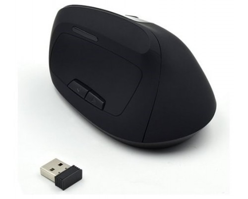 RATON INALAMBRICO EWENT ERGONOMICO HASTA 1600DPI 5 BOTONES BATERIA NEGRO