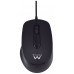 RATON USB EWENT OPTICO 1000 DPI CLIC SILENCIOSO NEGRO