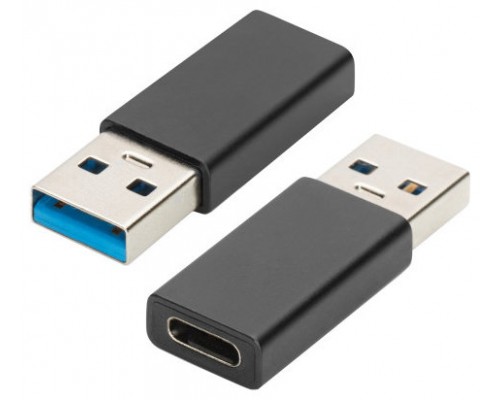 ADAPTADOR EWENT USB 3.2 GEN 1 TIPO A M / USB-C F CUERPO DE ALUMINIO