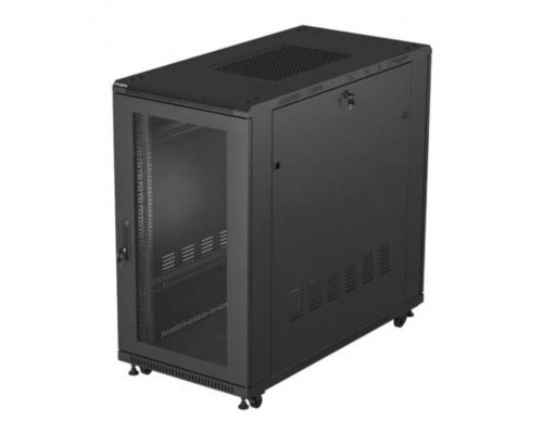 ARMARIO LANBERG RACK 19" 22U 600X1200 FLAT PACK PUERTA PERFORADA NEGRO-DI109 ARMARIO LANBERG RACK 19" 22U 600X1200 FLAT PACK PUERTA PERFORADA NEGRO