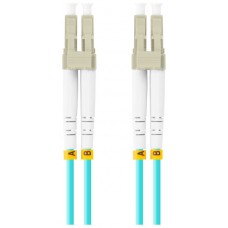 CABLE DE FIBRAOPTICA LANBERG 5M MULTI LC/UPC-LC/UPC DUPLEX OM3 50/125 LSZH  AZUL