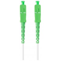 CABLE DE FIBRAOPTICA LANBERG 10M MONO SC/APC-SC/APC SIMPLEX G657A2 LSZH BLANC