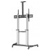 SOPORTE SUELO AISENS RUEDAS BANDEJA DVD CAMARA MONITOR/TV 100KG 60-100