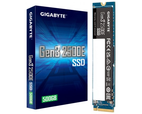 SSD GIGABYTE 500GB G325E NVME 1.3 M.2 PCIE 3.0X4