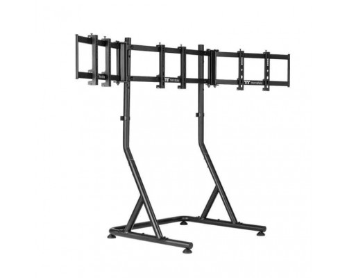 SOPORTE PARA 3 MONITORES DE 32" THERMALTAKE TRIPLE RACING NEGRO