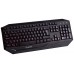 TECLADO HIDITEC GAMING GK200 RETROILUMINADO MEMBRANAS MULTIMEDIA