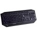 TECLADO HIDITEC GAMING GK200 RETROILUMINADO MEMBRANAS MULTIMEDIA