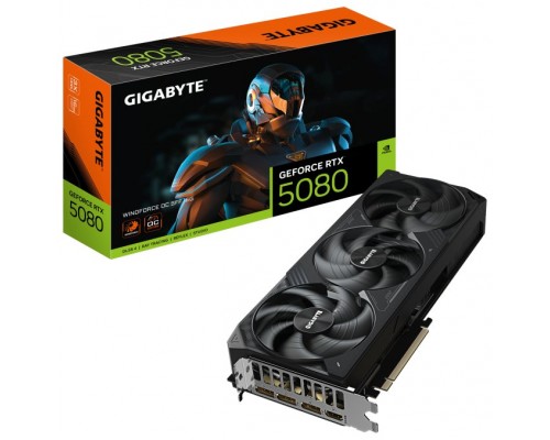 TARJETA GRAFICA GIGABYTE RTX 5080 WINDFORCE SFF 16G