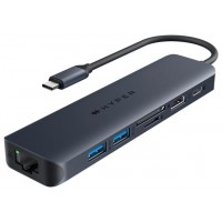 HYPER DRIVE ECOSMART GEN.2 UNIVERSAL USB-C® 7-IN-1 HUB W 100 W PD POWER