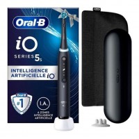 CEPILLO DENTAL BRAUN ORAL-B IO 5 ESTUCHE VIAJE 3 CABEZALES NEGRO