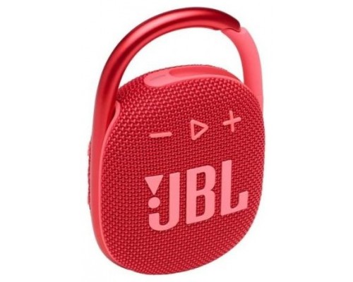 Altavoz con Bluetooth JBL Clip 4/ 5W/ 1.0/ Rojo