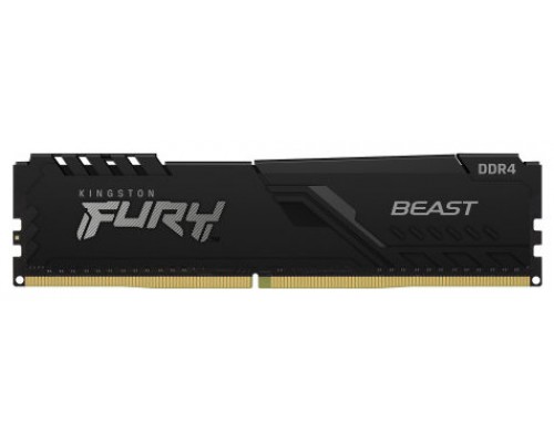 DDR4 KINGSTON 16GB 3200 FURY BEAST NEGRO