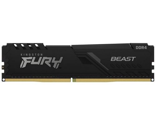 DDR4 KINGSTON 8GB 3600 FURY BEAST NEGRO