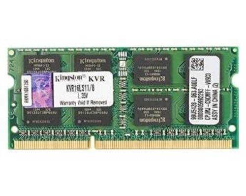 DDR3L SODIMM KINGSTON 8GB 1600