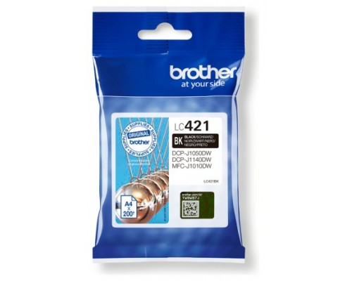 Cartucho de Tinta Original Brother LC421/ Negro