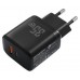 CARGADOR LEOTEC 35W 1 USB C PD+1 USB A NEGRO COMPATIBLE CON APPLE Y SAMSUNG